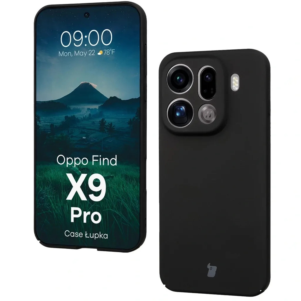 Kryt Bizon Case Lupka Oppo Find X9 Pro black