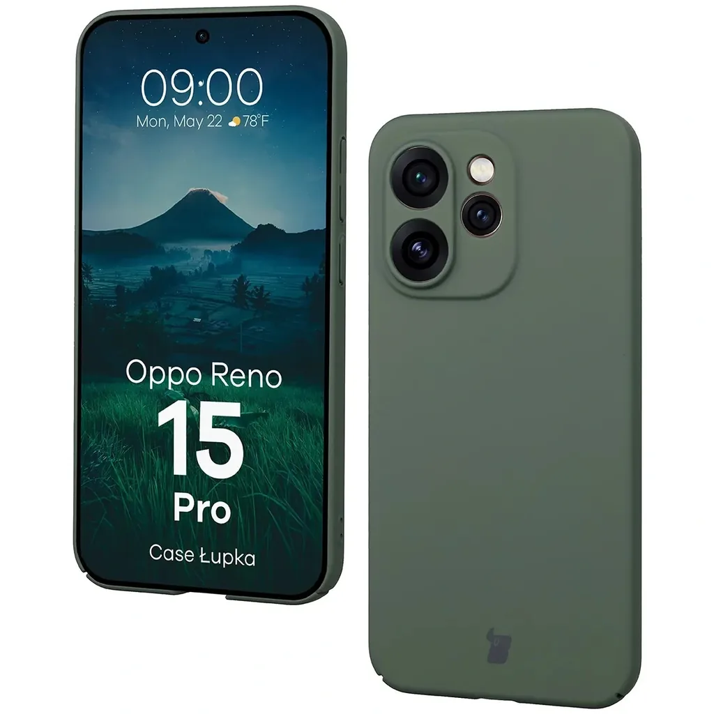 Kryt Bizon Case Lupka Oppo Reno 15 Pro, green