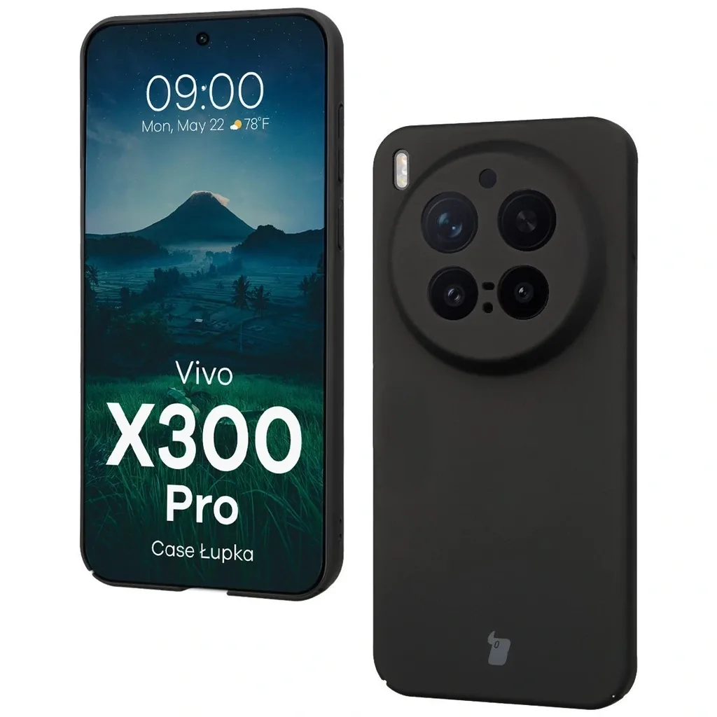 Kryt Bizon Case Lupka Vivo X300 Pro black