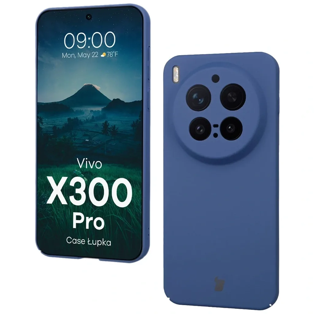 Kryt Bizon Case Lupka Vivo X300 Pro blue