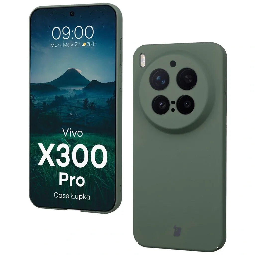 Kryt Bizon Case Lupka Vivo X300 Pro green