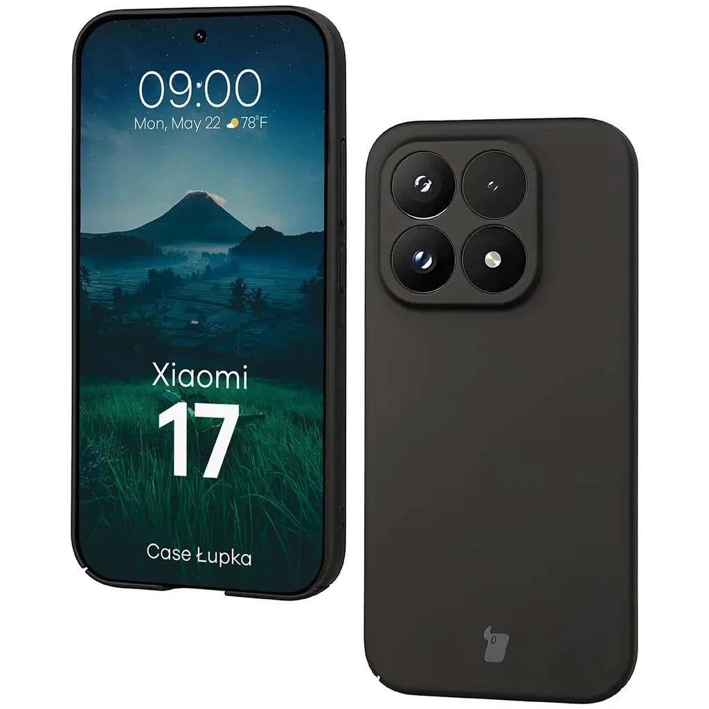 Kryt Bizon Case Lupka Xiaomi 17, black