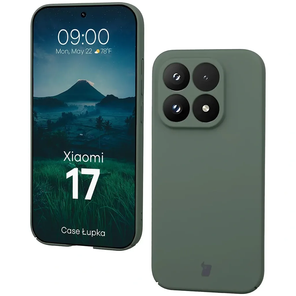 Kryt Bizon Case Lupka Xiaomi 17, green