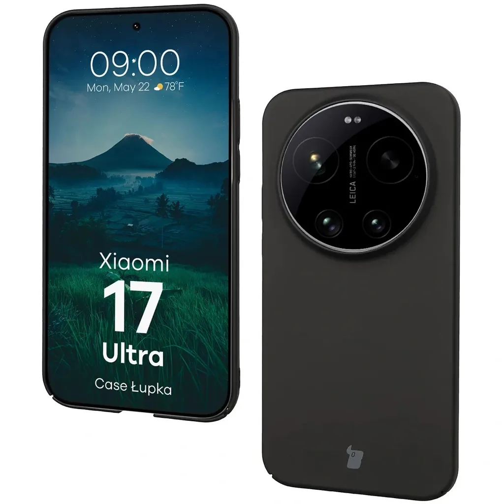 Kryt Bizon Case Lupka Xiaomi 17 Ultra, black