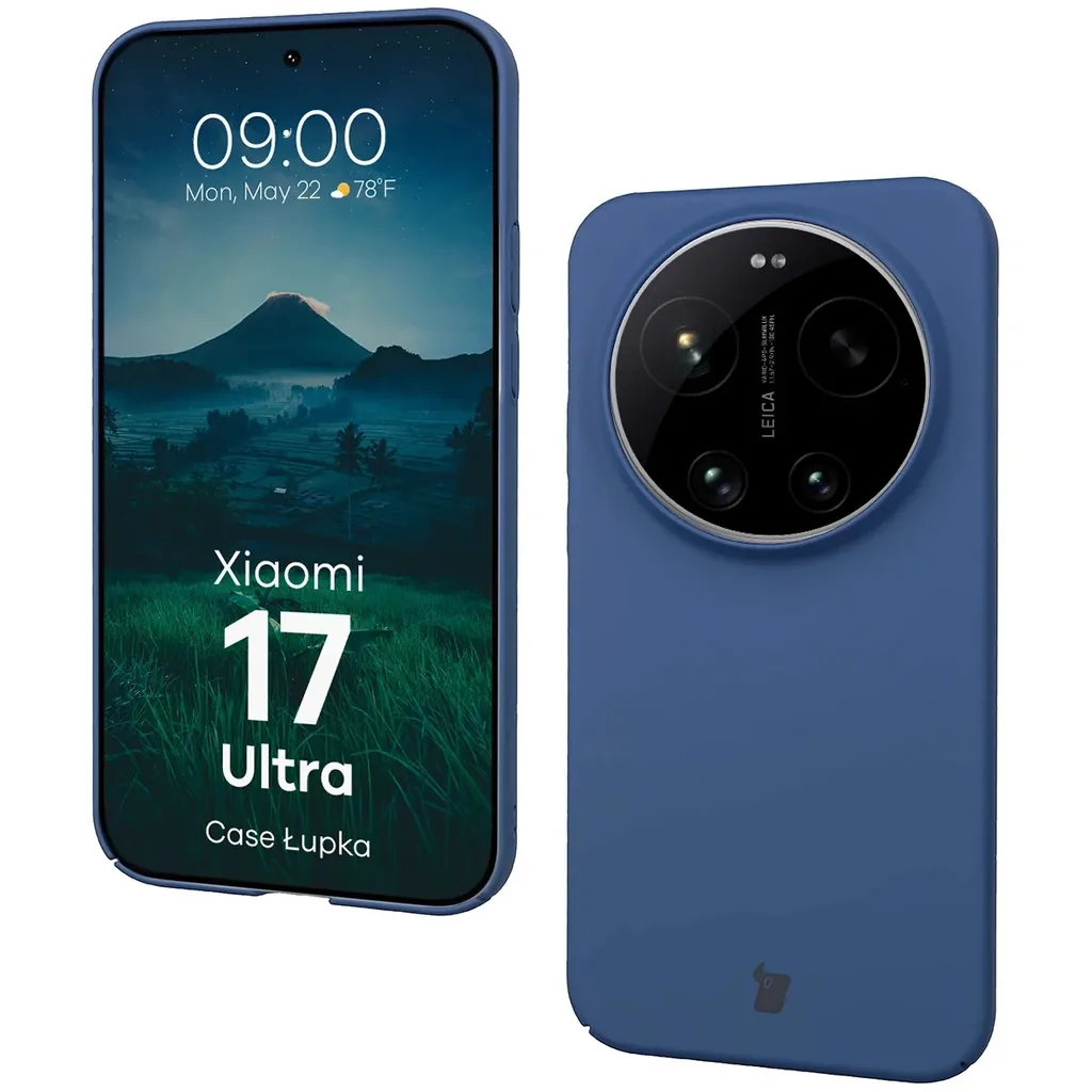 Kryt Bizon Case Lupka Xiaomi 17 Ultra, blue