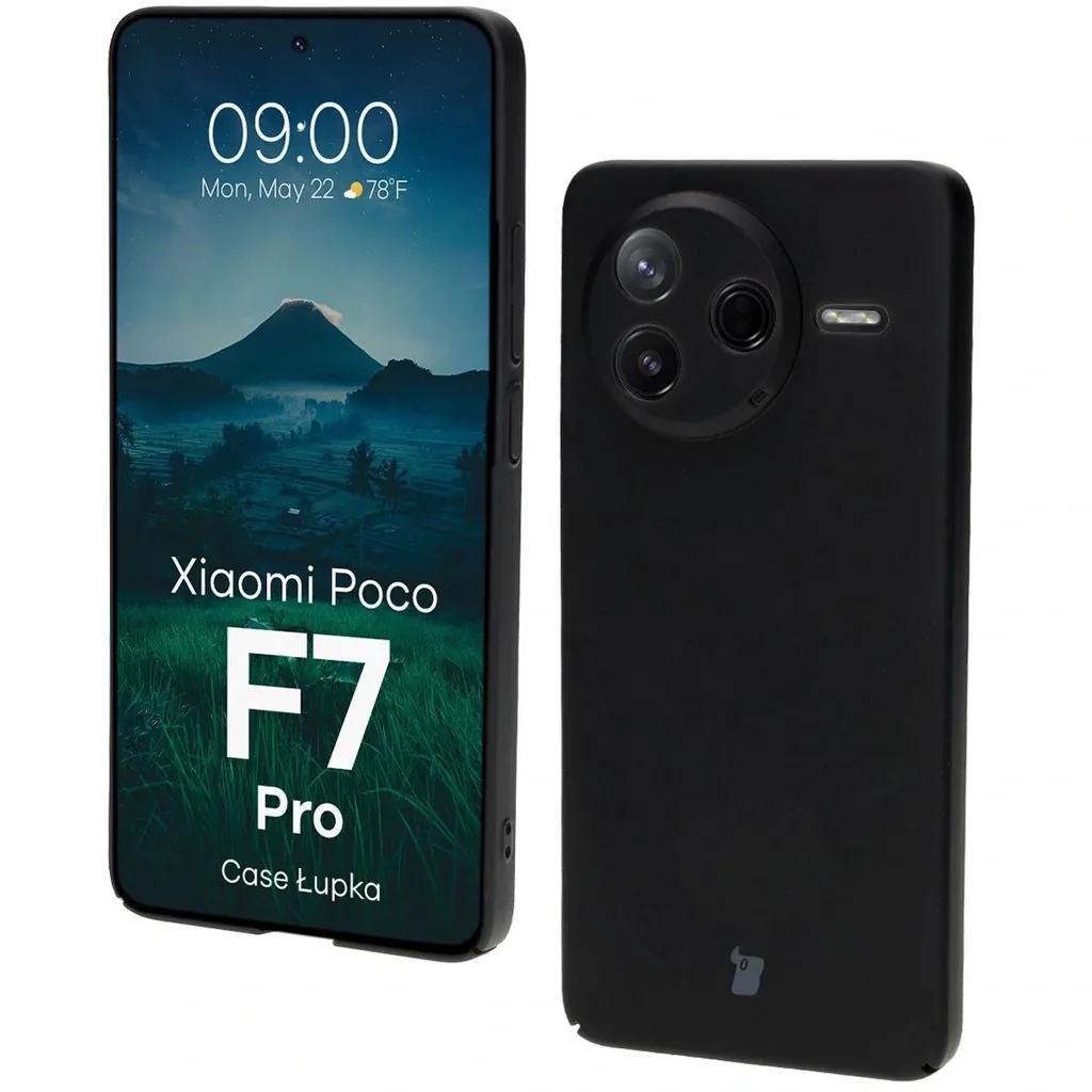Kryt Bizon Case Lupka Xiaomi Poco F7 Pro black
