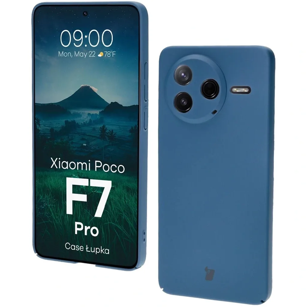 Kryt Bizon Case Lupka Xiaomi Poco F7 Pro blue