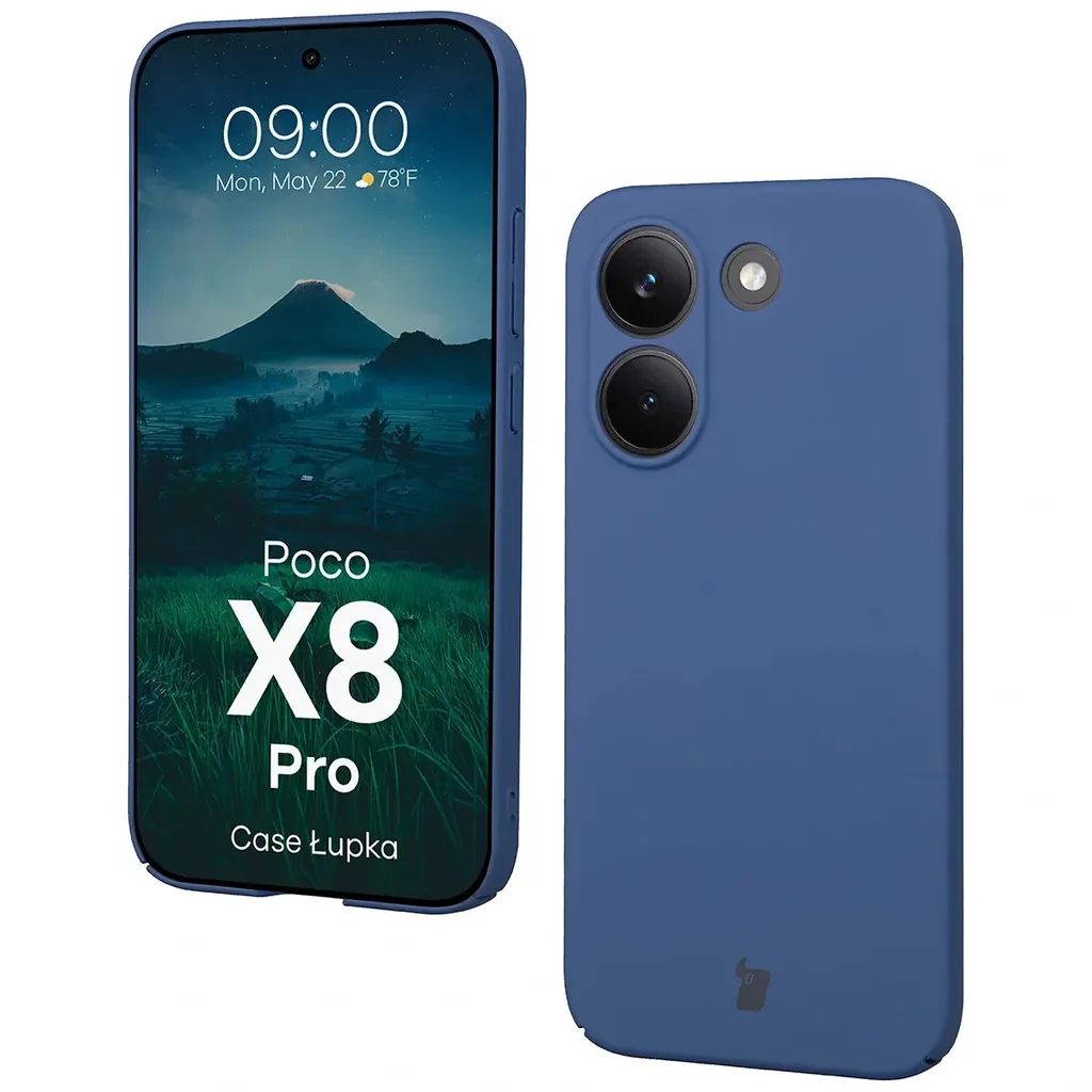 Kryt Bizon Case Lupka Xiaomi POCO X8 Pro, blue