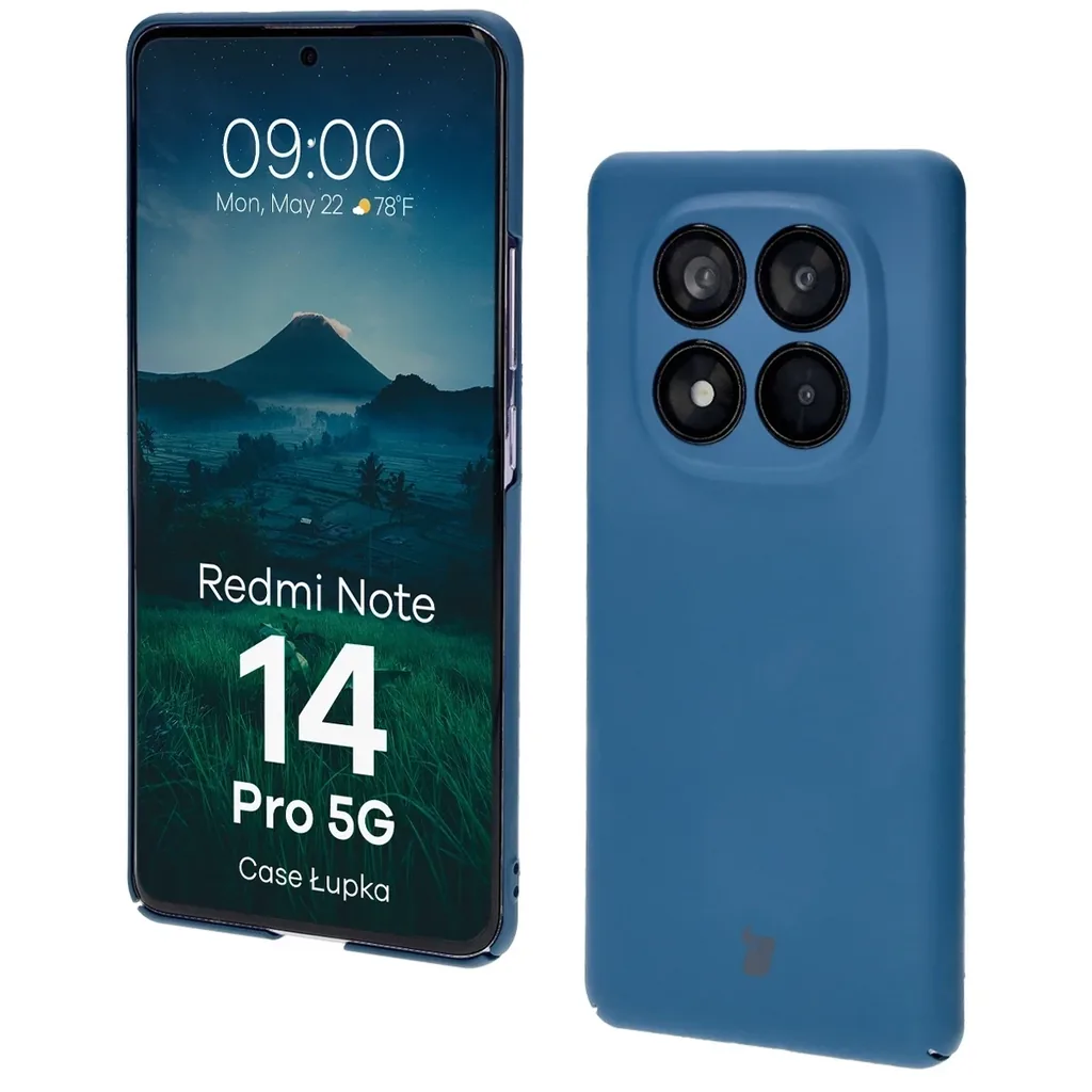 Kryt Bizon Case Lupka Xiaomi Redmi Note 14 Pro 5G blue