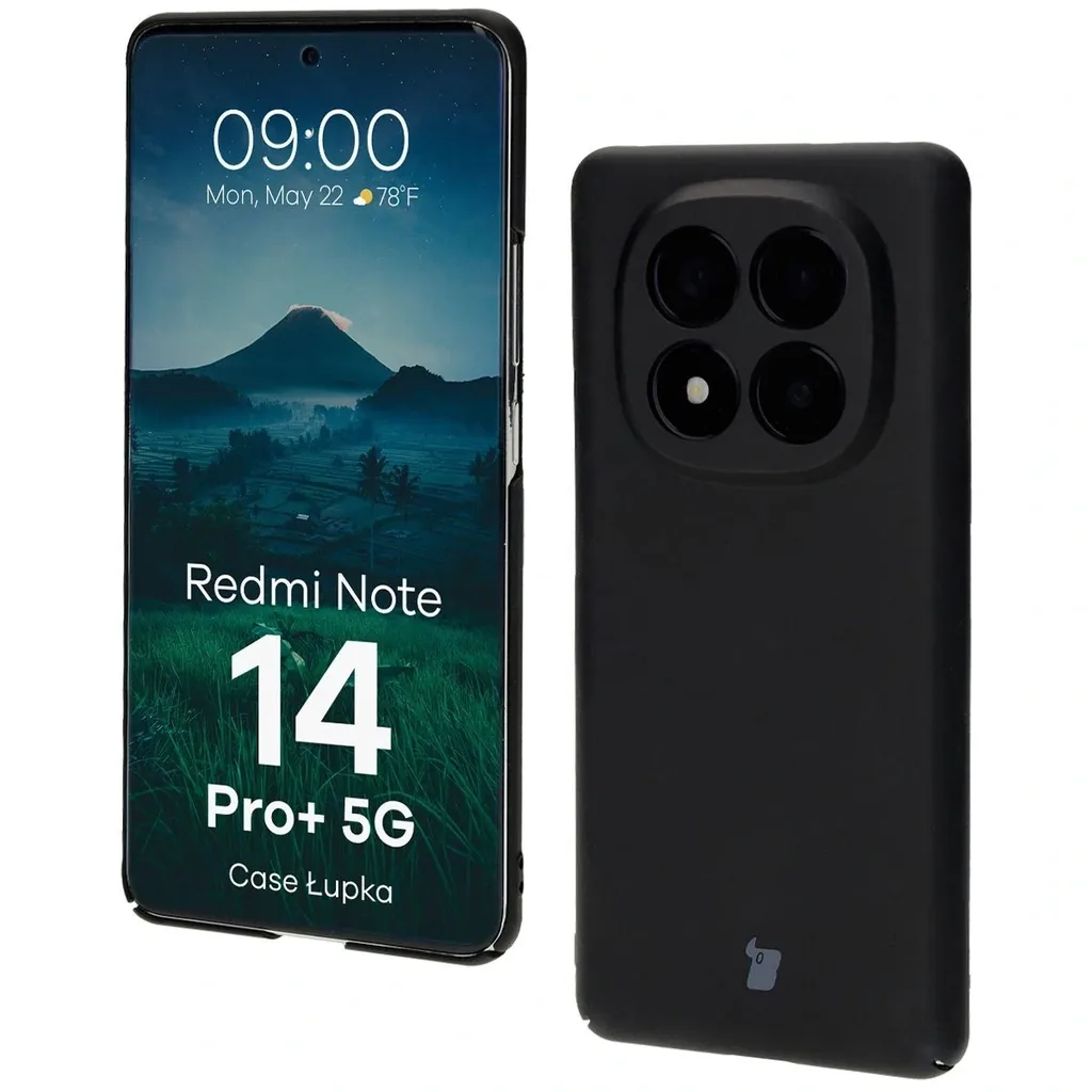 Kryt Bizon Case Lupka Xiaomi Redmi Note 14 Pro+ Plus 5G black