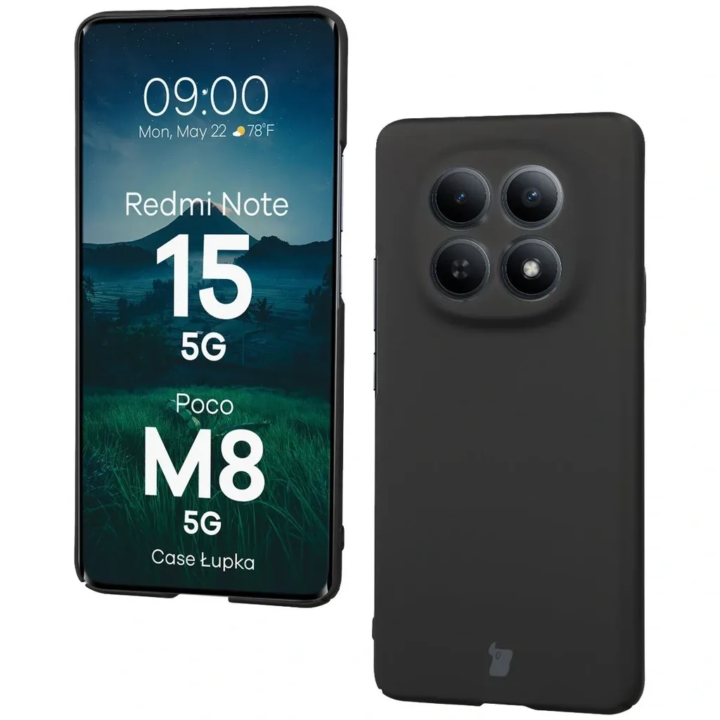 Kryt Bizon Case Lupka Xiaomi Redmi Note 15 / POCO M8 5G black