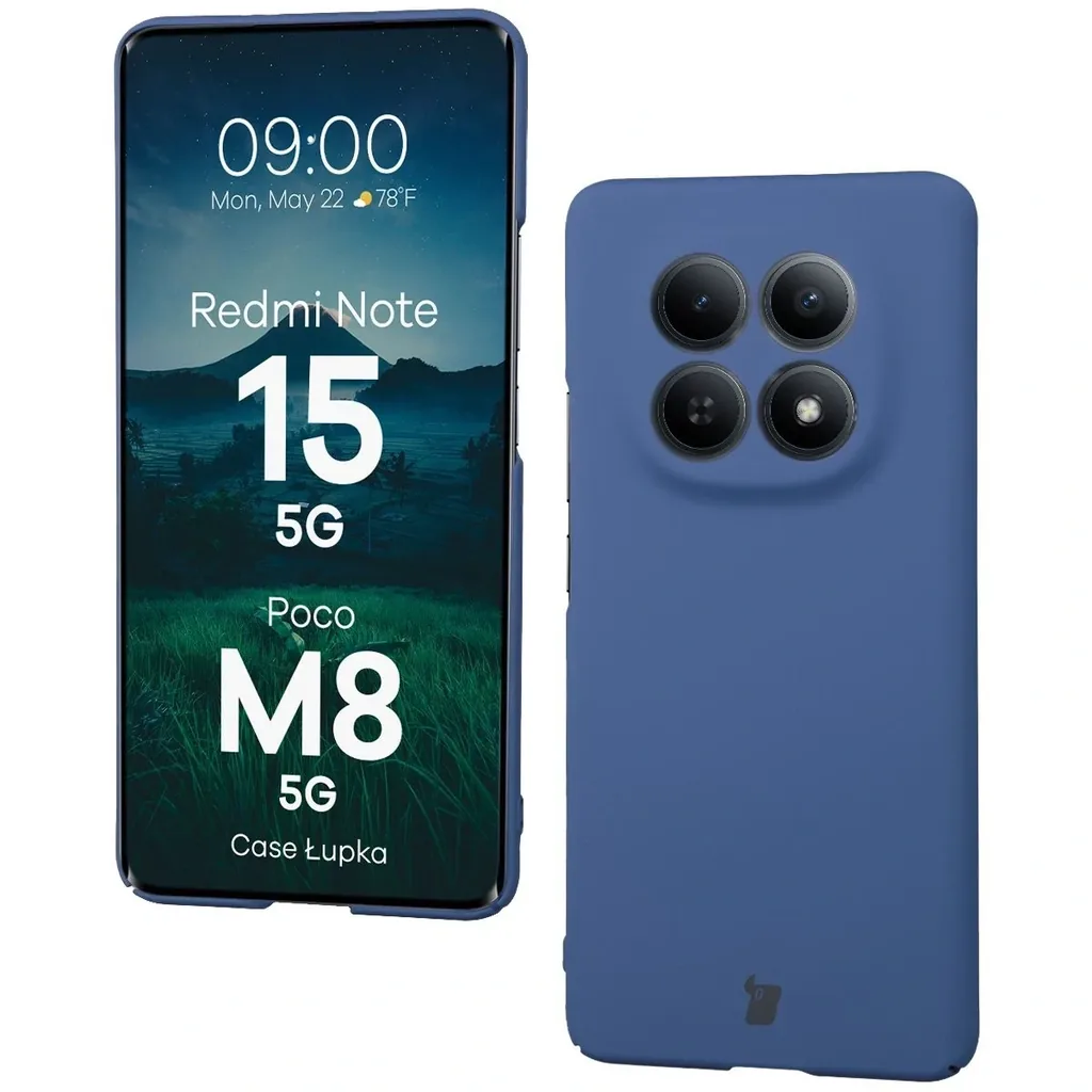Kryt Bizon Case Lupka Xiaomi Redmi Note 15 / POCO M8 5G blue