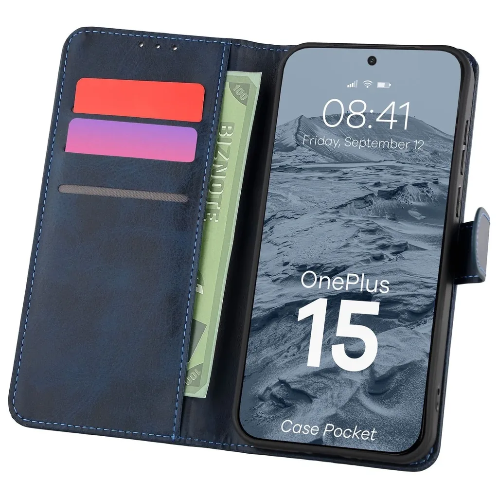 Kryt Bizon Case Pocket OnePlus 15 navy blue