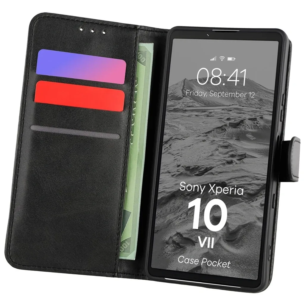 Kryt Bizon Case Pocket Sony Xperia 10 VII black
