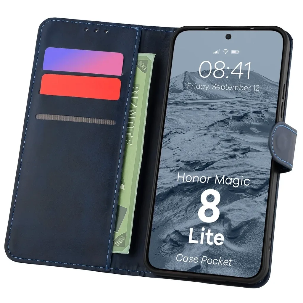 Kryt Bizon Case PocketHonor Magic8 Lite navy blue