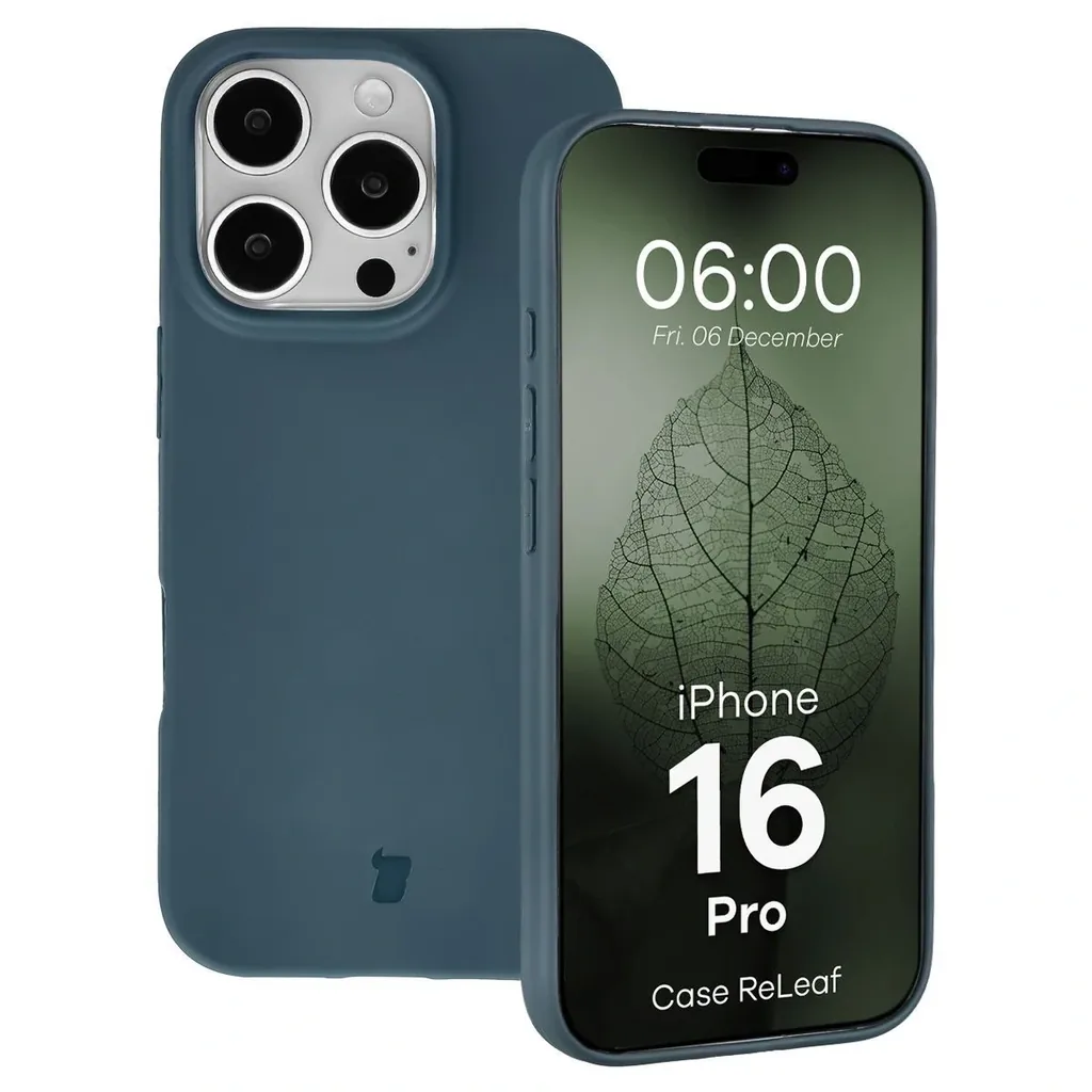 Kryt Bizon Case ReLeaf Apple iPhone 16 Pro dark blue