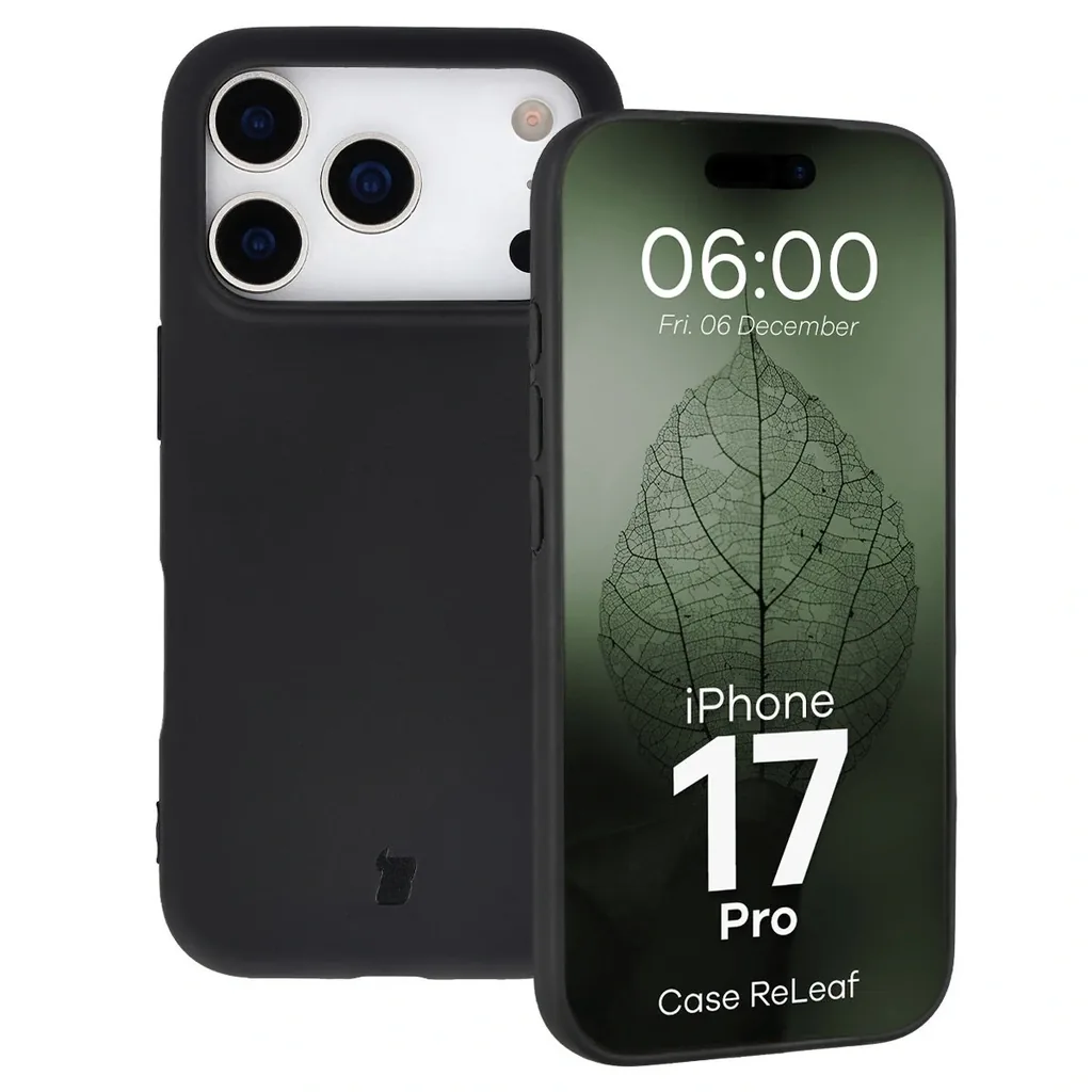 Kryt Bizon Case ReLeaf Apple iPhone 17 Pro black