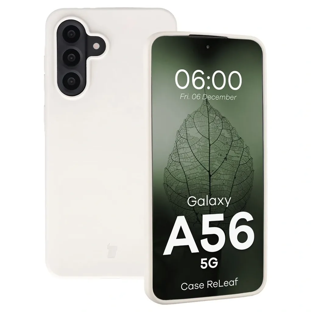 Kryt Bizon Case ReLeaf Samsung Galaxy A56 5G white