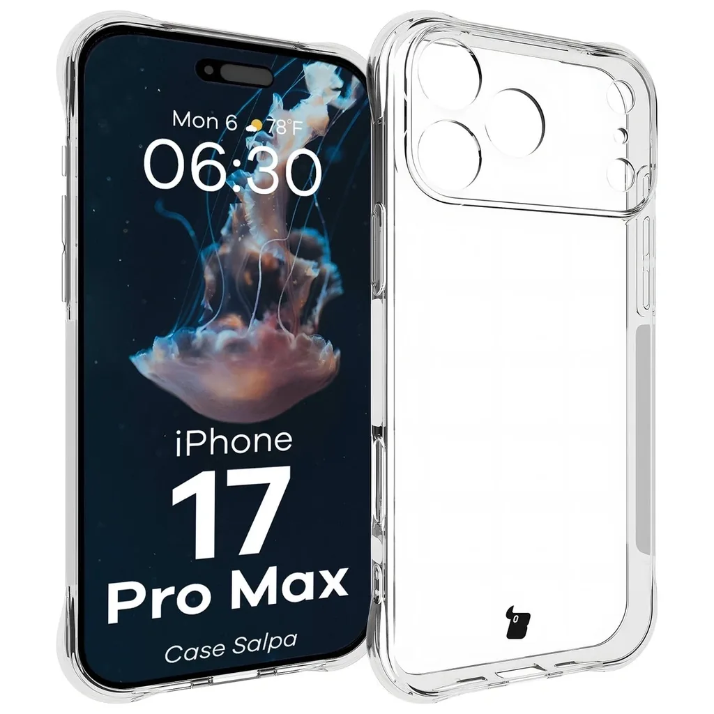 Kryt Bizon Case Salpa Apple iPhone 17 Pro Max clear