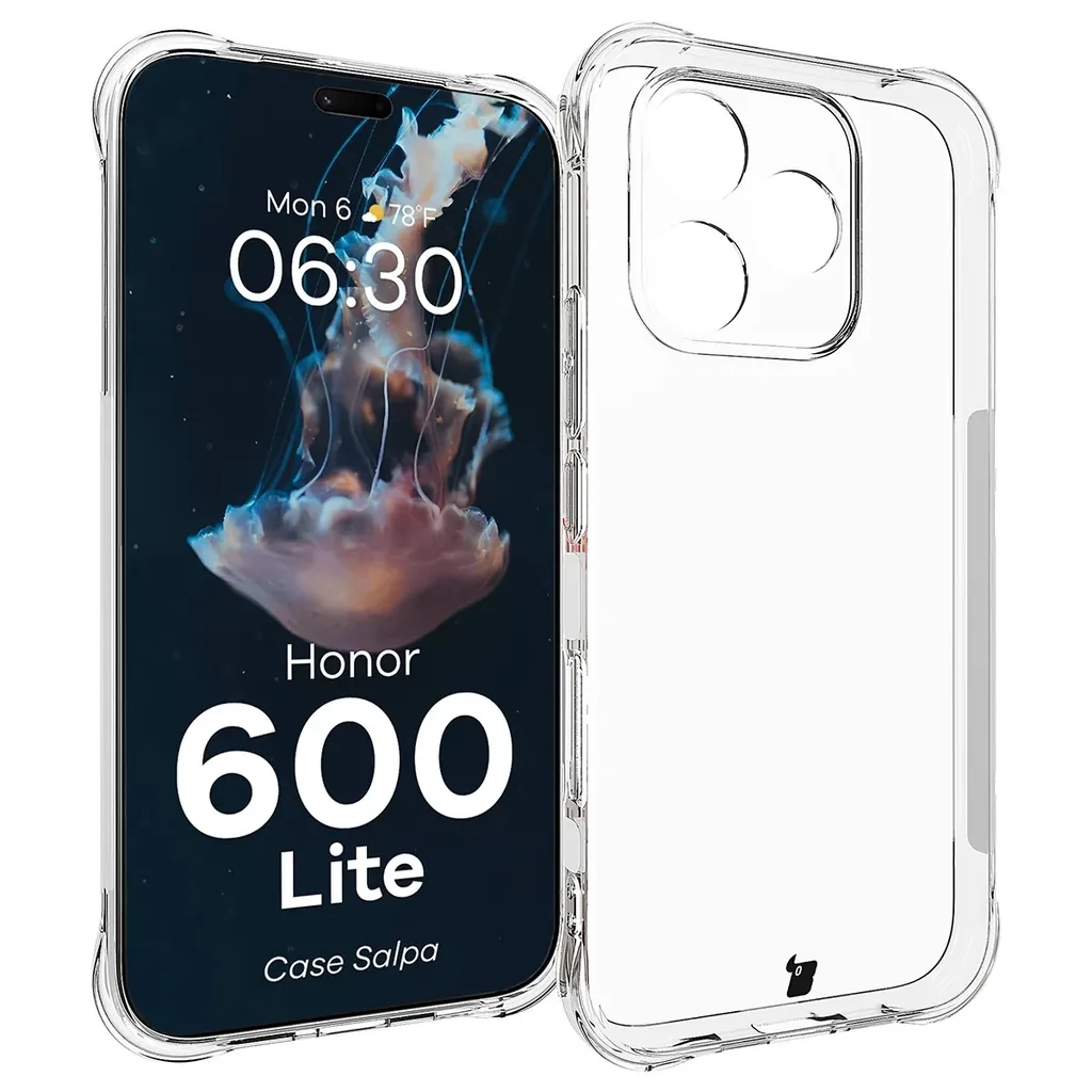Kryt Bizon Case Salpa Honor 600 Lite 5G, clear