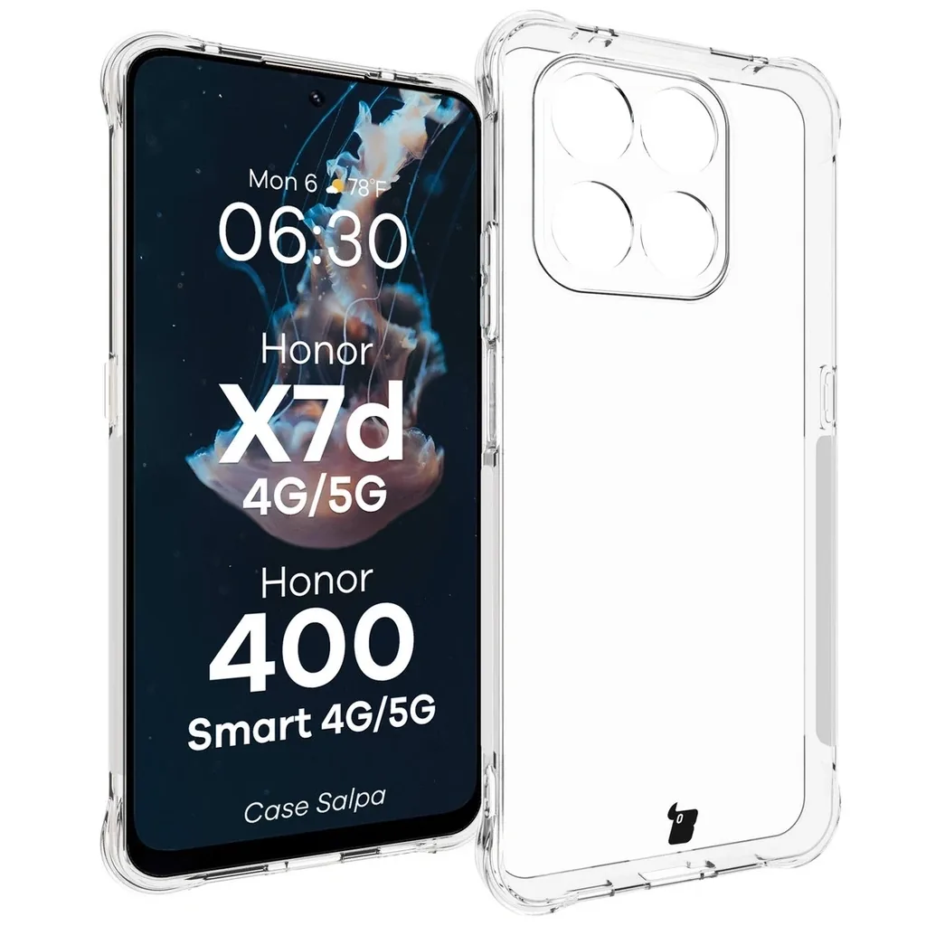 Kryt Bizon Case Salpa Honor X7d / Honor 400 Smart clear