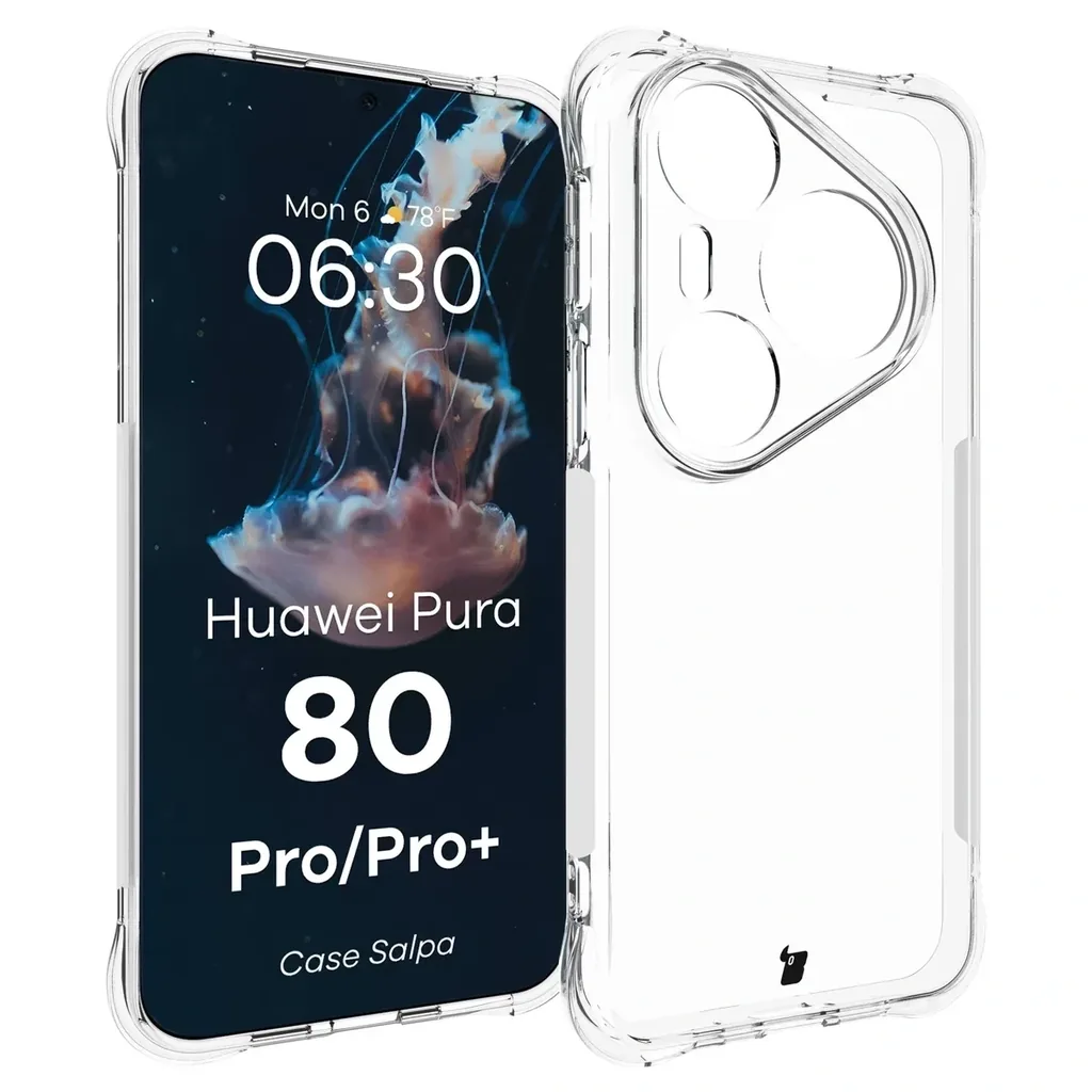 Kryt Bizon Case Salpa Huawei Pura 80 Pro / Pro Plus clear