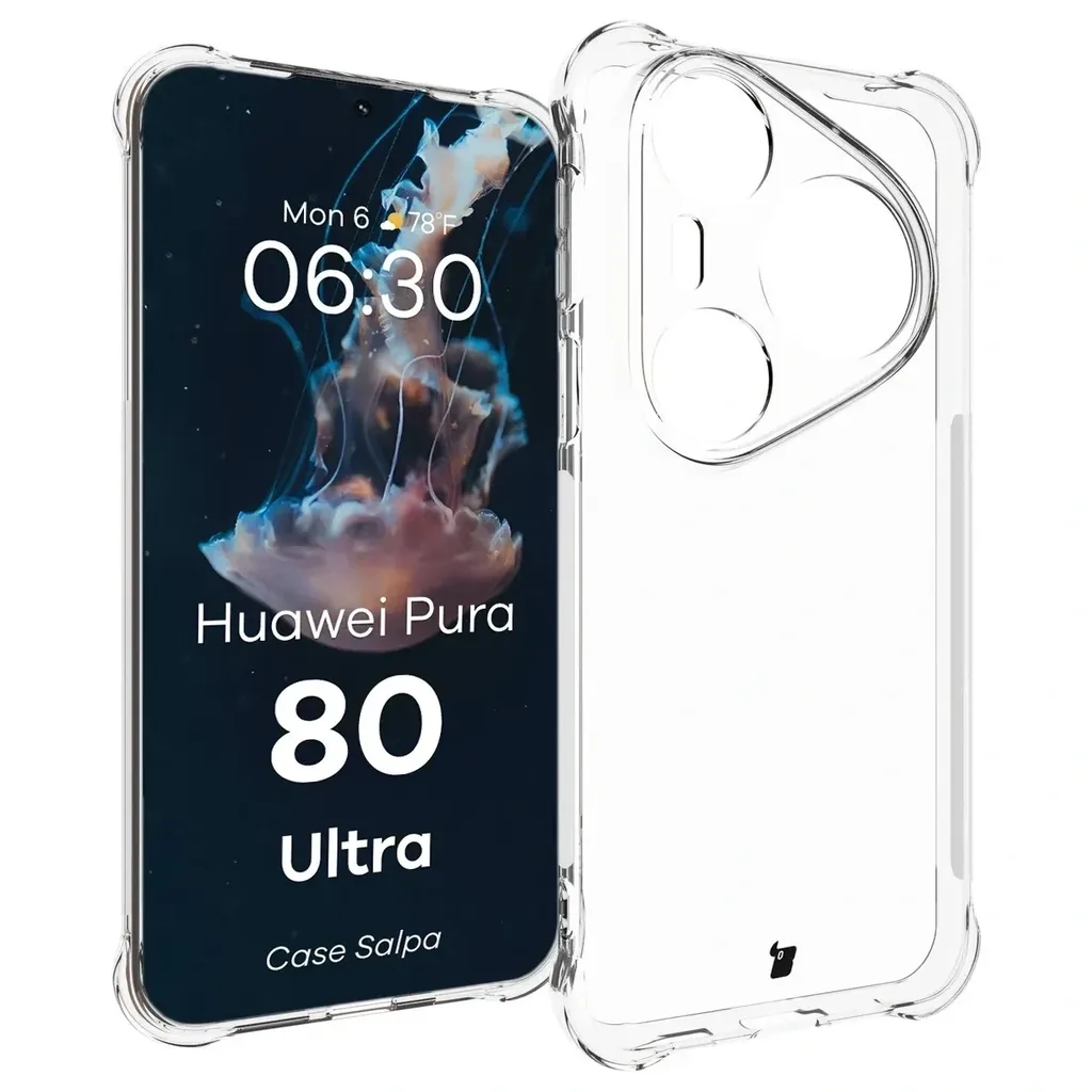 Kryt Bizon Case Salpa Huawei Pura 80 Ultra clear