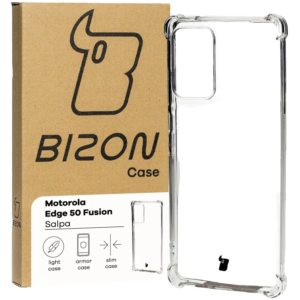Kryt Bizon Case Salpa Motorola Edge 50 Fusion clear
