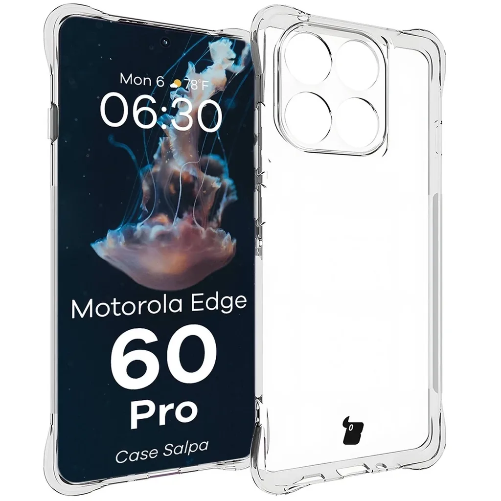 Kryt Bizon Case Salpa Motorola Edge 60 Pro clear