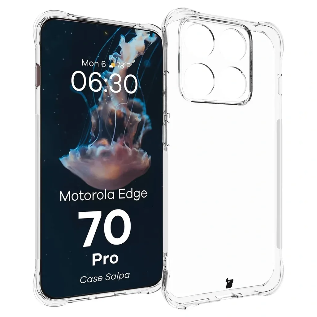Kryt Bizon Case Salpa Motorola Edge 70 Pro, clear
