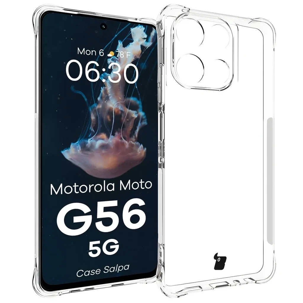 Kryt Bizon Case Salpa Motorola Moto G56 5G clear