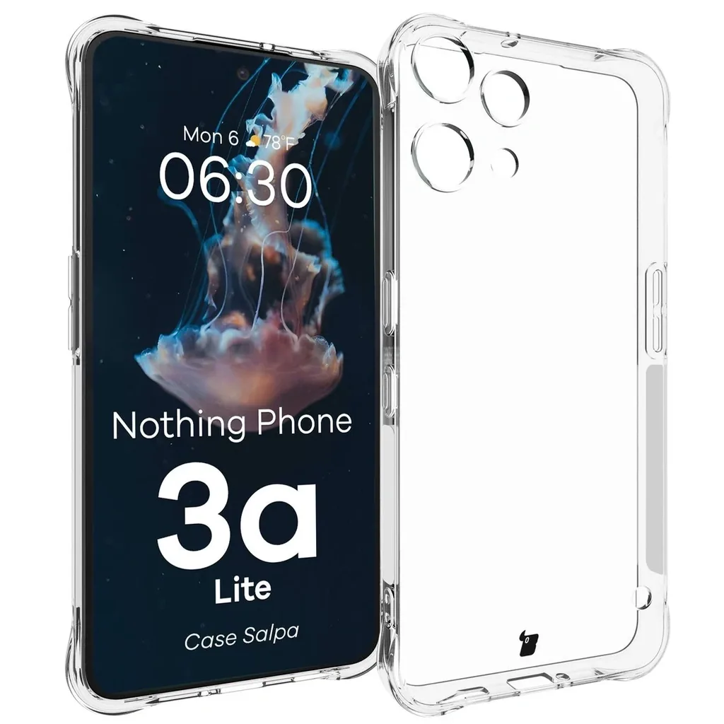 Kryt Bizon Case Salpa Nothing Phone (3a) Lite clear