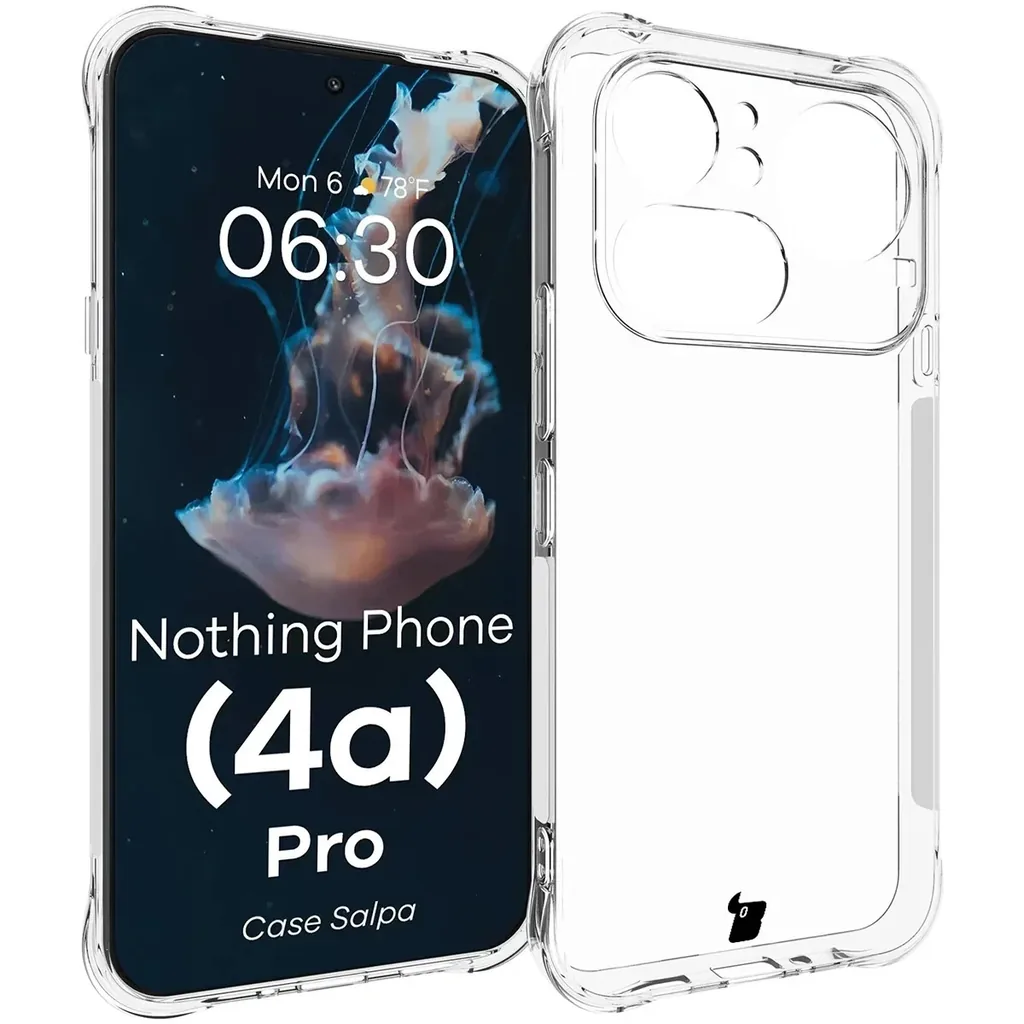 Kryt Bizon Case Salpa Nothing Phone (4a) Pro, clear