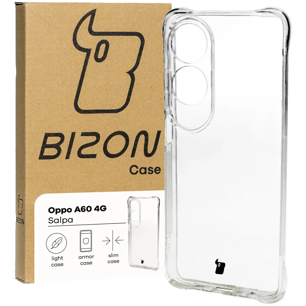 Kryt Bizon Case Salpa Oppo A60 4G clear