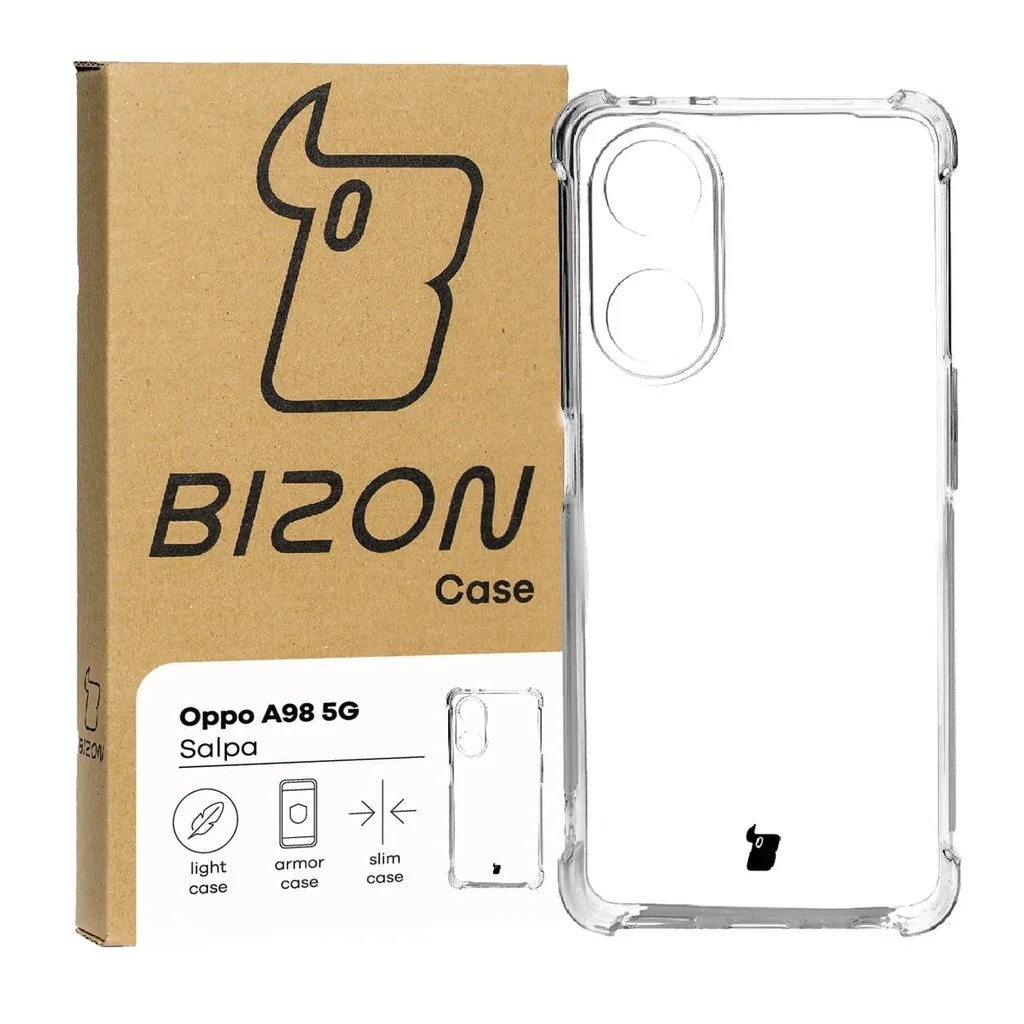 Kryt Bizon Case Salpa Oppo A98 5G clear