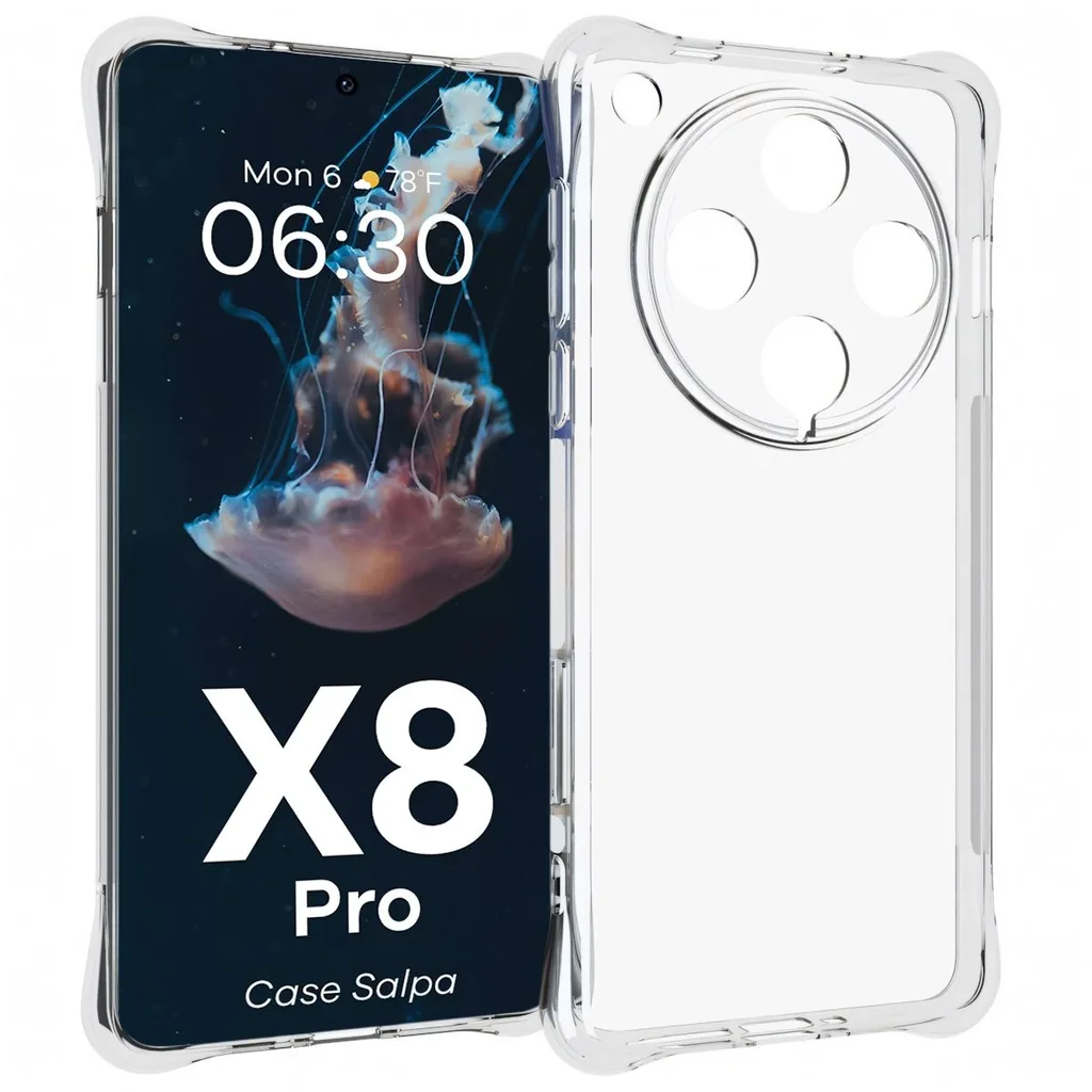 Kryt Bizon Case Salpa Oppo Find X8 Pro clear