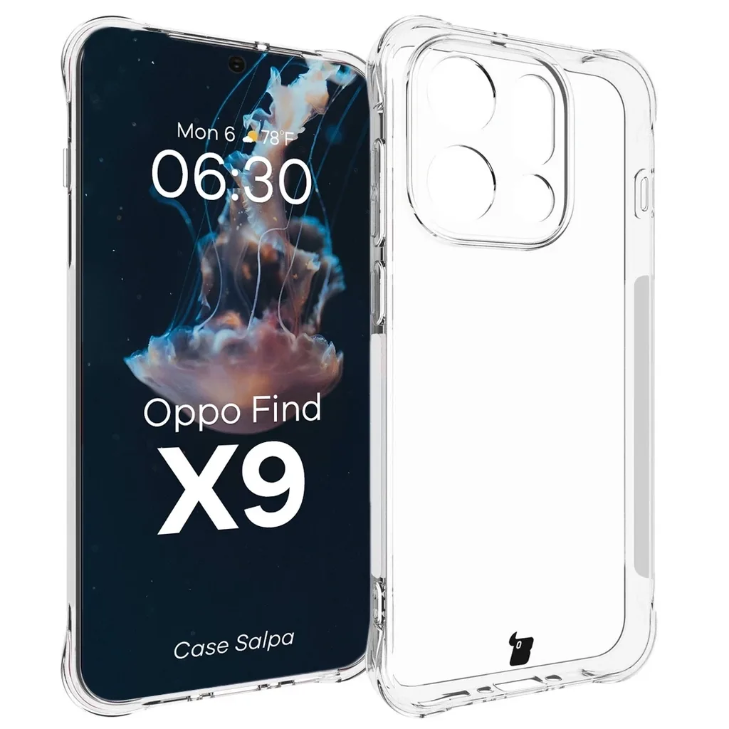 Kryt Bizon Case Salpa Oppo Find X9 clear