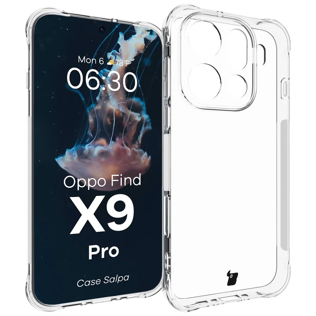 Kryt Bizon Case Salpa Oppo Find X9 Pro clear