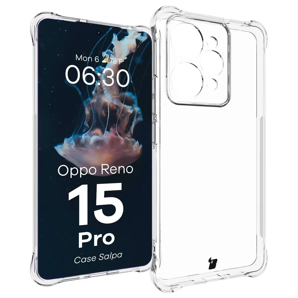 Kryt Bizon Case Salpa Oppo Reno 15 Pro transparent