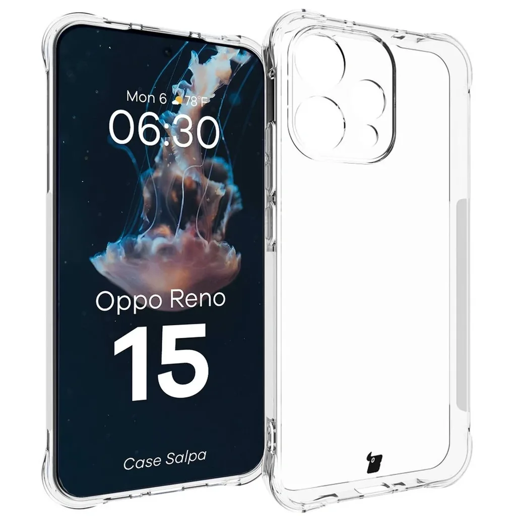 Kryt Bizon Case Salpa Oppo Reno 15 transparent