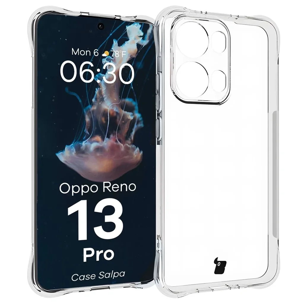Kryt Bizon Case Salpa Oppo Reno13 Pro clear