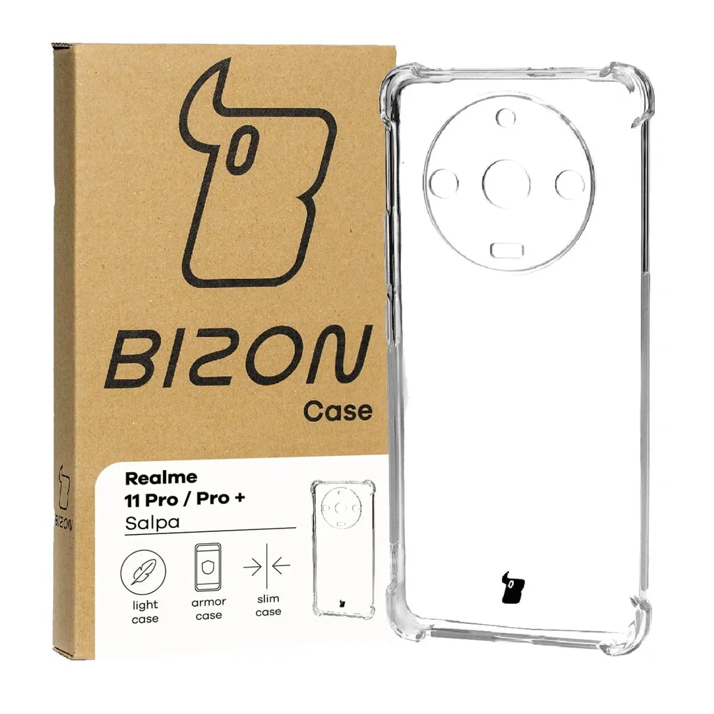 Kryt Bizon Case Salpa Realme 11 Pro / 11 Pro+ clear