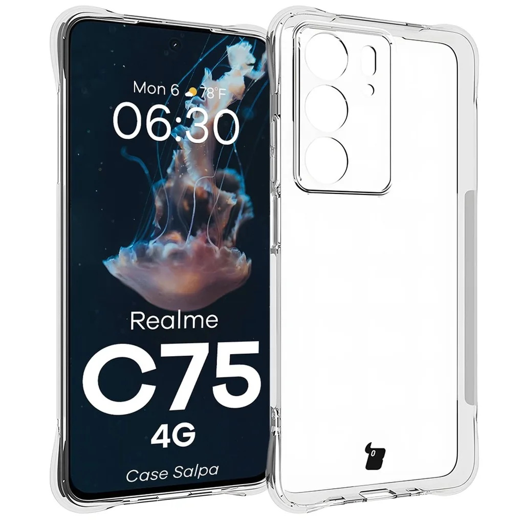 Kryt Bizon Case Salpa Realme C75 4G clear