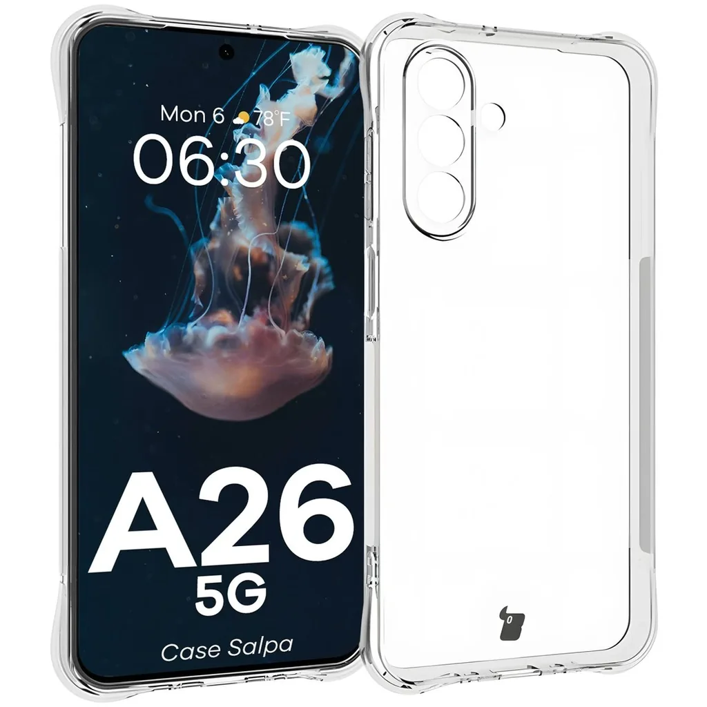 Kryt Bizon Case Salpa Samsung Galaxy A26 5G clear