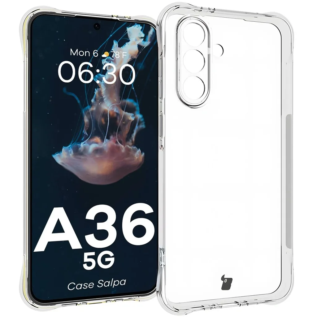 Kryt Bizon Case Salpa Samsung Galaxy A36 5G clear