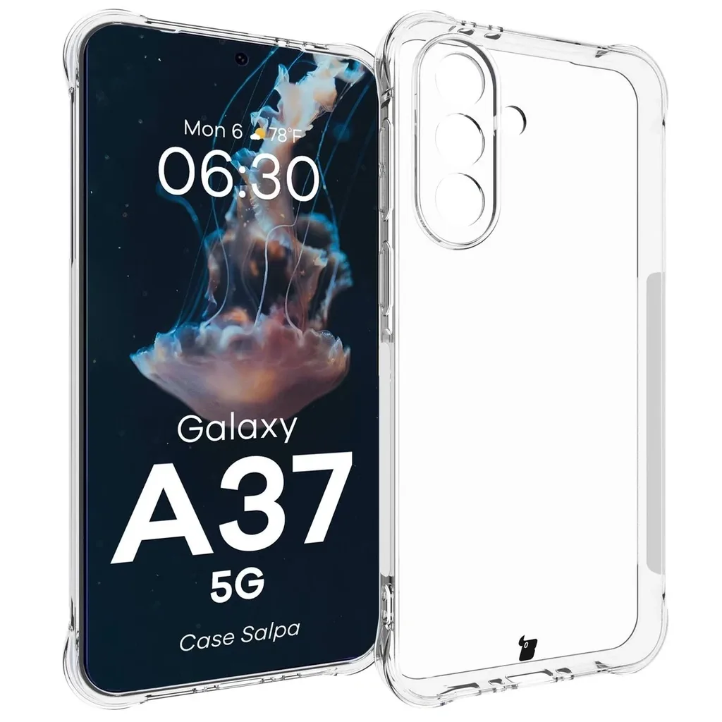 Kryt Bizon Case Salpa Samsung Galaxy A37 5G clear
