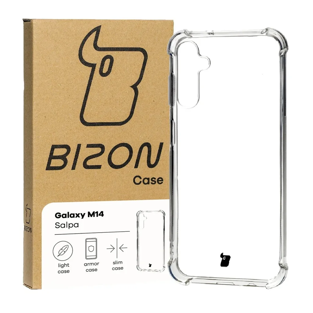 Kryt Bizon Case Salpa Samsung Galaxy M14 5G clear