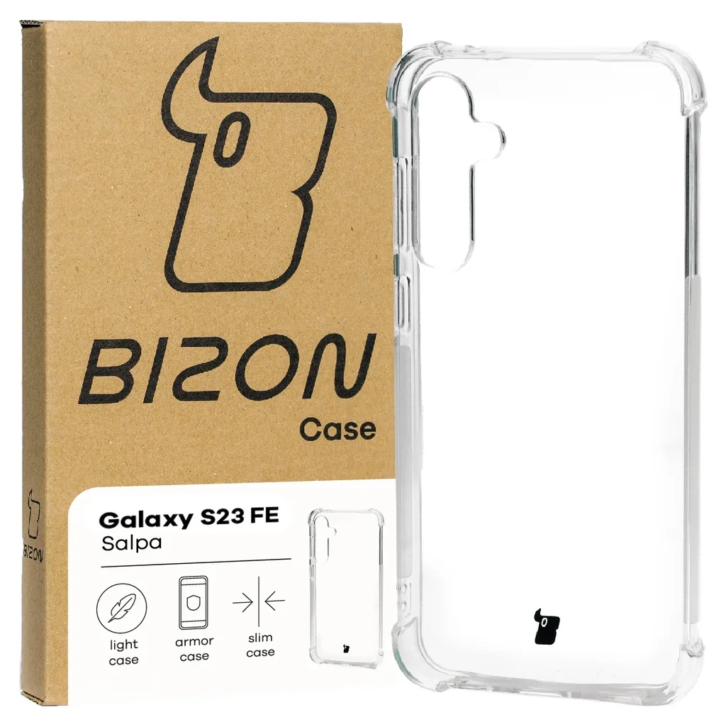 Kryt Bizon Case Salpa Samsung Galaxy S23 FE clear