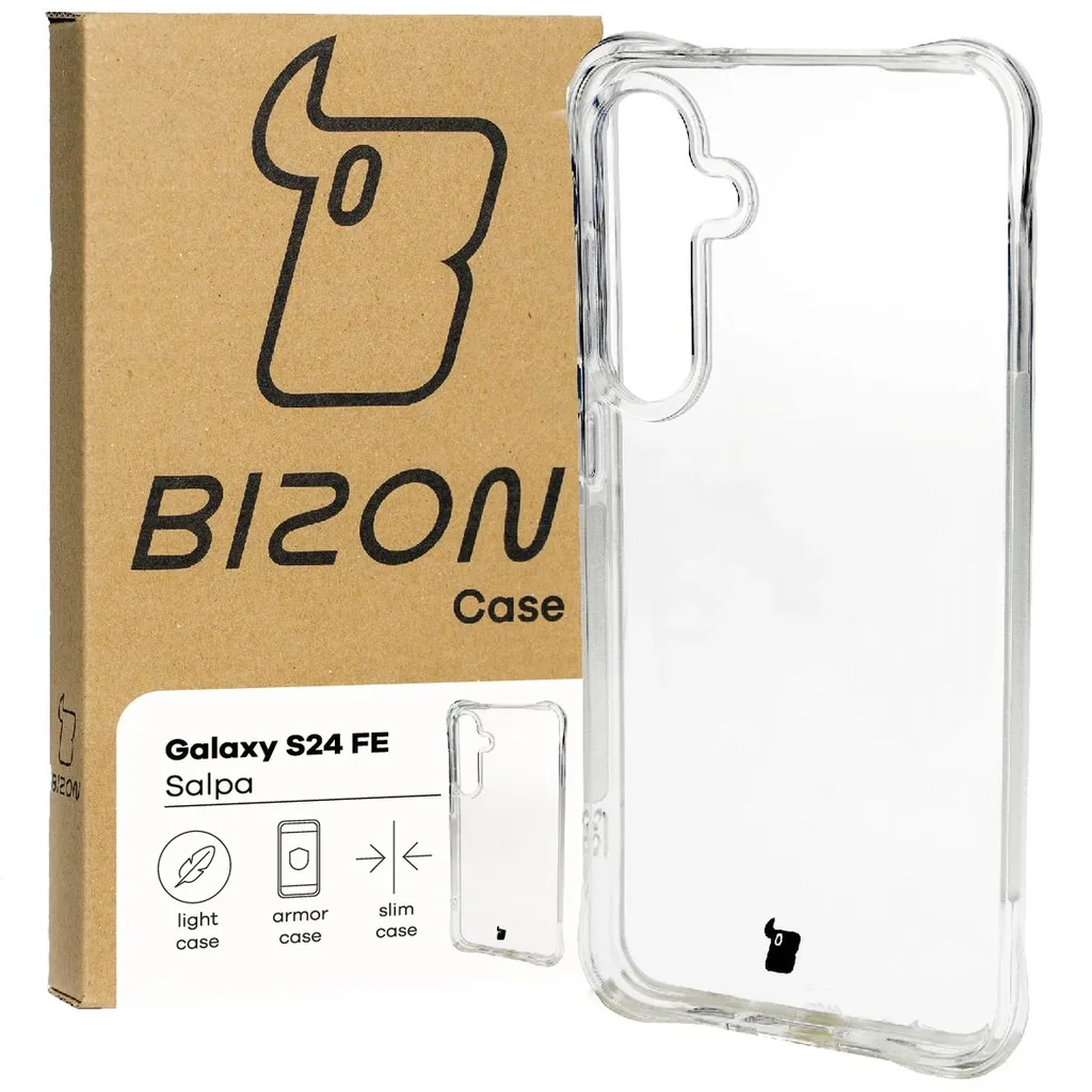 Kryt Bizon Case Salpa Samsung Galaxy S24 FE clear