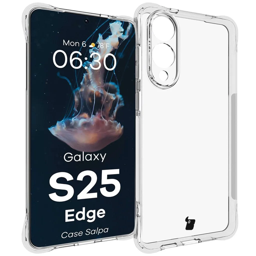 Kryt Bizon Case Salpa Samsung Galaxy S25 Edge clear